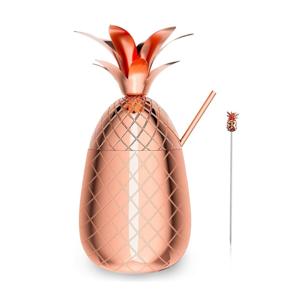 copa de cocktail piña